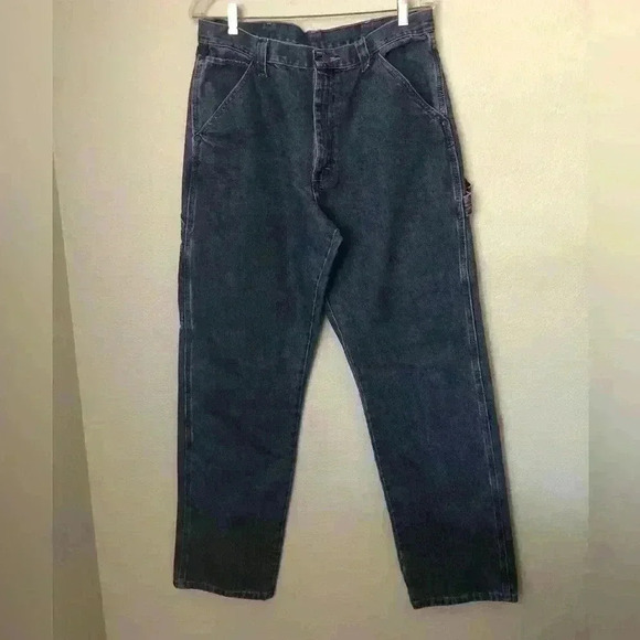 Wrangler Carpenter Blue jeans 34x34 - Picture 1 of 8